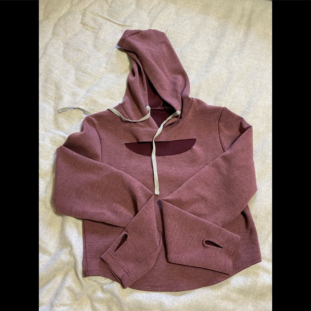 Buff Bunny crop sweatshirt